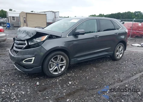 2018 Ford Edge Titanium из США, поврежденный, VIN 2FMPK3K90JBB61272